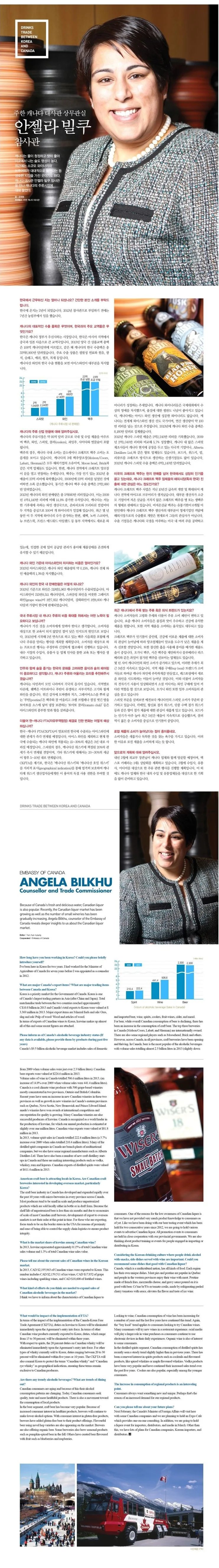 [주한 캐나다 대사관 상무관실] 안젤라 빌쿠 상무관